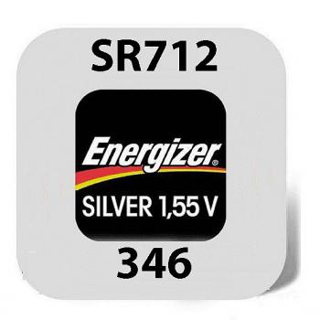 Energizer Uhrenbatterie 346 AgO 1,55V - SR712SW 10-er Pack